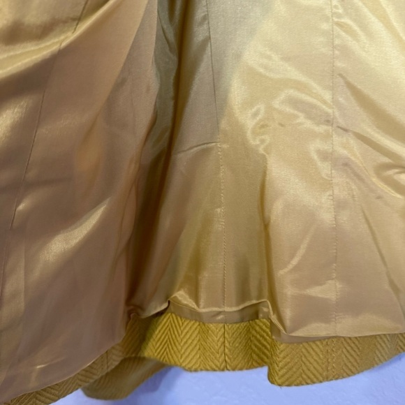 Carlisle Women Tweed Herringbone Button Up Lined Wool Jacket - Picture 3 of 4